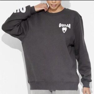 NEW Mad Engine Women's Ouija Board '24 Graphic Sweatshirt Black Size M